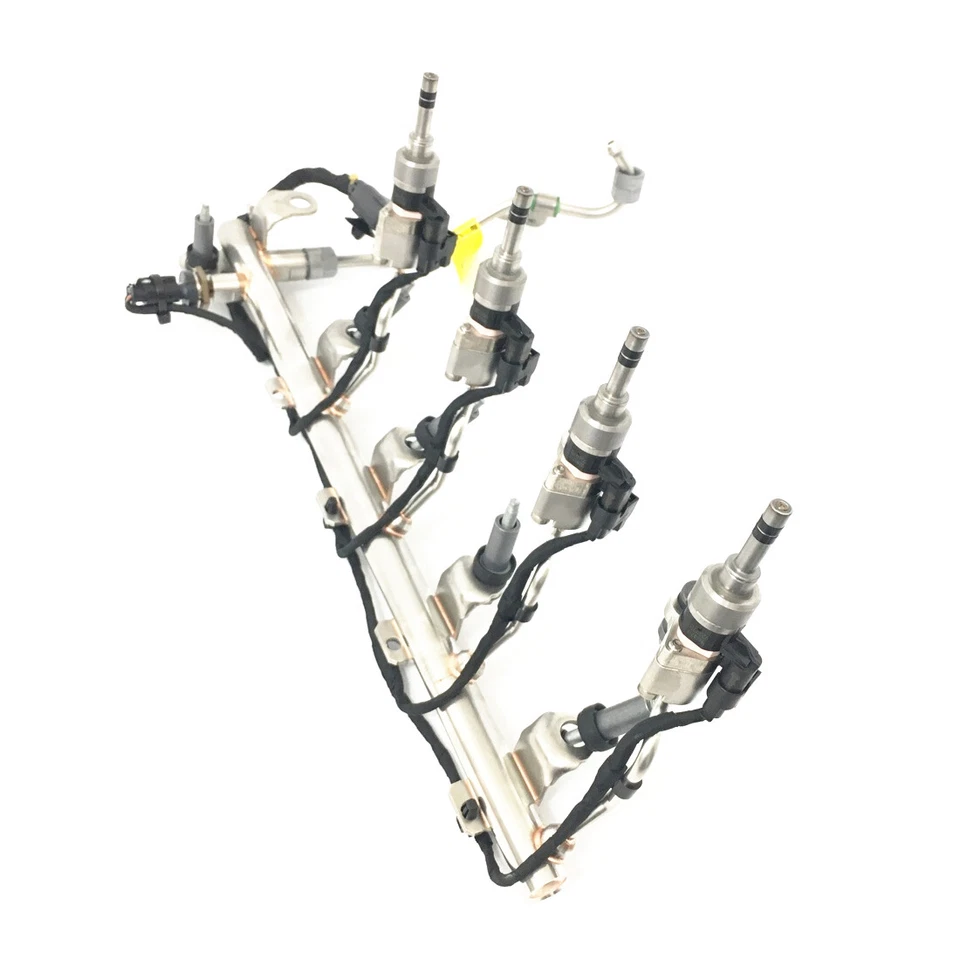 Juego de montaje de inyector de riel de combustible híbrido genuino Chevrolet Malibu 1,8 L con arnés Foto 2 de 3