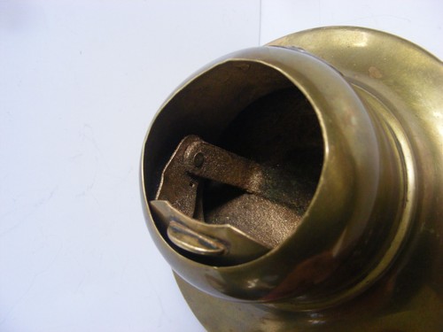 RARE RAF WW2 Capstan Inkwell 1930’s Tudor KINGS Crown World War 2 NOT Trench Art - Picture 11 of 16