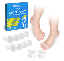Toe Separators to Correct Bunions, Bunion Corrector for Women  Men, Toe Spacers