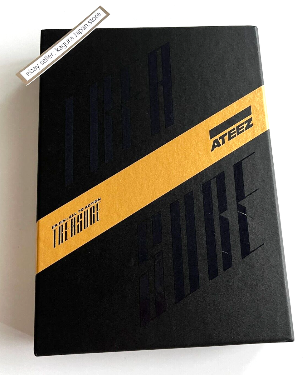 ATEEZ TREASURE EP.FIN All To Action A ver. CD + Photobook + ATEEZ TREASURE EP.FIN All To Action A ver. CD + Photobook +