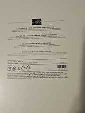 Stampin' Up Designer Series Paper 12x12 FLOWER  FIELD