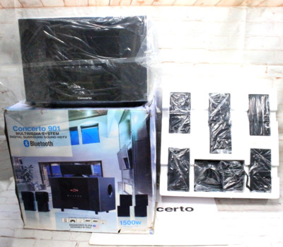 Concerto 901 Multimedia System Digital Surround Sound HDTV Bluetooth