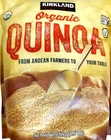Kirkland Signature Organic Quinoa Gluten Free 4.5 Lbs EXP 12/2027