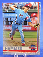 2019 TOPPS UPDATE #US27 JD HAMMER FATHERS DAY BLUE PHILLIES ROOKIE 40/50