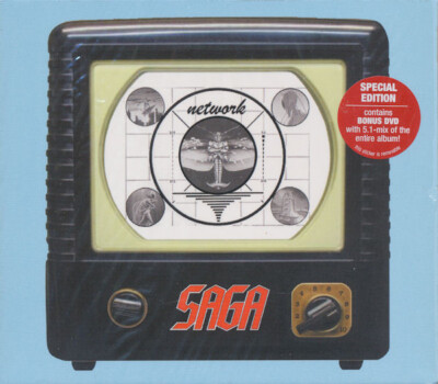 SAGA Network RARE OOP SPECIAL EDITION CD & DVD SURROUND SOUND 2 DISC Sealed