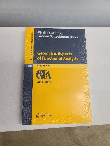 Geometric Aspects of Functional Analysis  Israel Seminar 2004-2005 Factory Seal