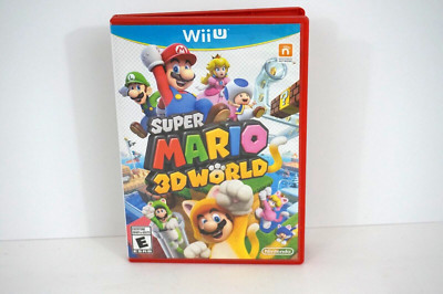 Super Mario 3D World (Nintendo) Wii U - Complete w/ Manual