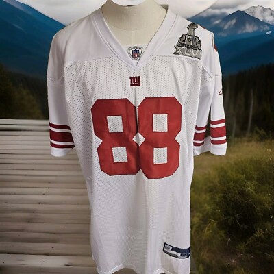 NWT York Giants Hakeem Nicks NFL White Reebok Jersey 54 #88 Stitched Superbowl