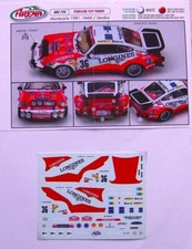 PORSCHE 930 TURBO RALLYE MONTE