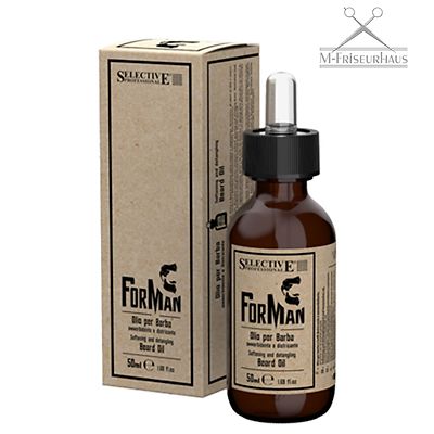 ( 26, 99/100ml) Selective Professional CEMANI FORMAN Beard Oil Bartöl 50ml NEU
