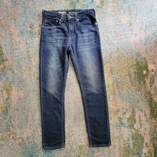 Denizen by Levi's 216 Skinny Fit Jeans Youth Dark Blue Size 16 Regular