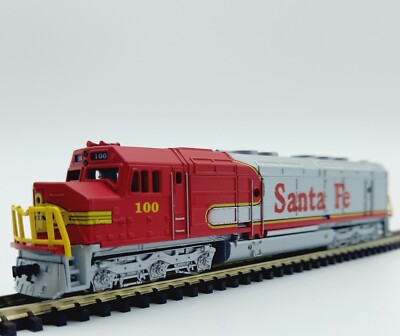 Spur N Maßstab 1:160 Santa Fe Rail Diesellok Zug Motor Modell
