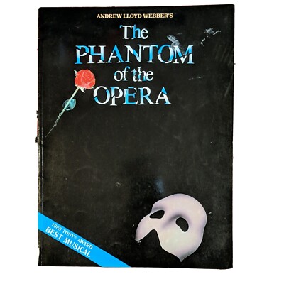 The Phantom of The Opera Andrew Lloyd Webber's book Piano