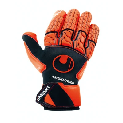 Uhlsport Next Level AbsolutGrip Reflex Torwarthandschuhe dunkelblau/orange