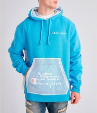 Size XL 90 Champion Life Heavy Weight Men's Reverse Weave Shift Pullover Hoodie