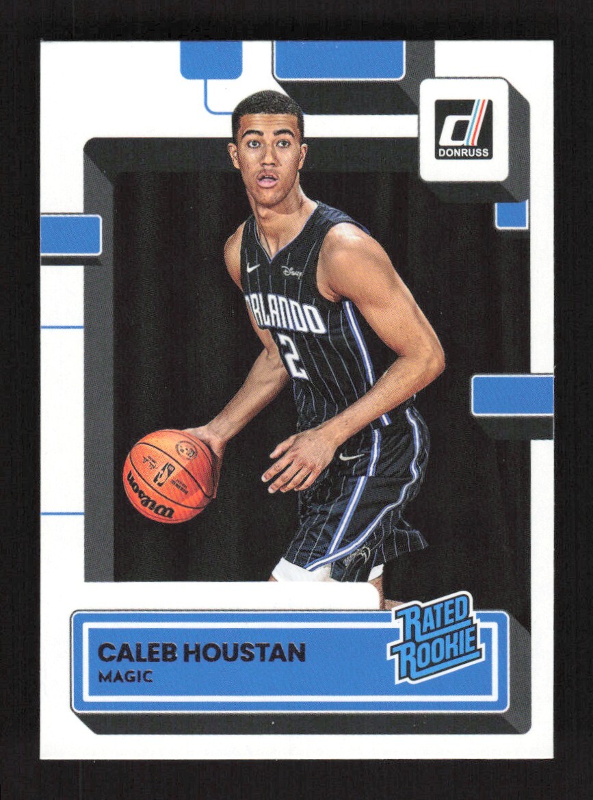 2022-23 Panini Donruss Rated Rookie Caleb Houstan RC #232 Orlando Magic