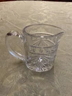 LOVELY VINTAGE WATERFORD CRYSTAL "OVERTURE" HANDLED CREAMER