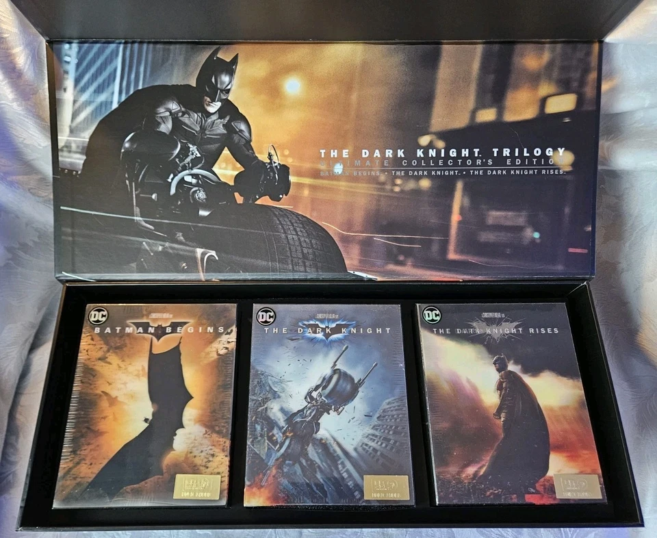 The Dark Knight Trilogy HDZeta One Click Steelbook Boxsets & Motherbox Sealed - Image 2 of 4