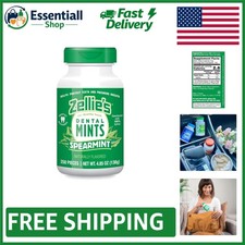 Freshen Your Breath with Zellie's Spearmint Mints - 250 Count, No Aspartame