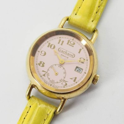 Cacharel Analog Quartz Women Antique French Watch 80'S Made In France Vintage 93
