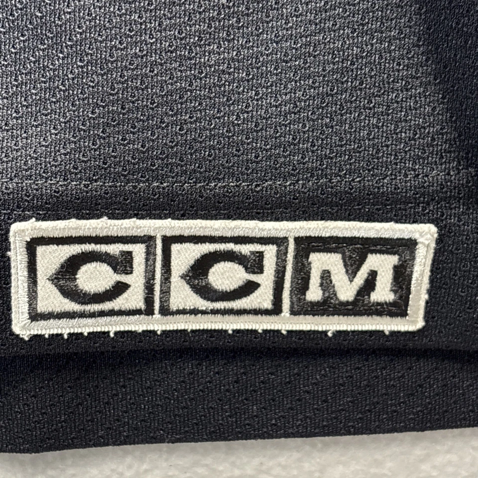 Vintage San Jose Sharks CCM Hockey Jersey Men's Size XXL Black Authentic NHL - Image 4 of 4