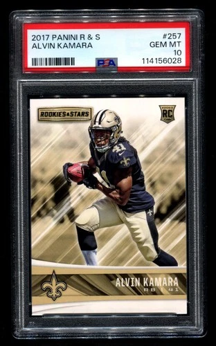 2017 Panini R & S Alvin Kamara PSA 10 #257 RC