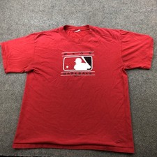 Vintage Cincinnati Reds Shirt Mens Large Red MLB Baseball Majestic Graphic 2000s