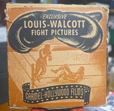 Vintage Boxing Films Joe Louis-Joe Walcott Fight Carmel-Hollywood W/ Box 8 mm