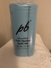 Microfiber Quilt Set-Queen Size