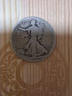 1918 D silver Walking Liberty half dollar
