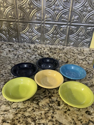 Fiesta Fruit Berry Bowls Set of 6 Mixed Colors 39.99