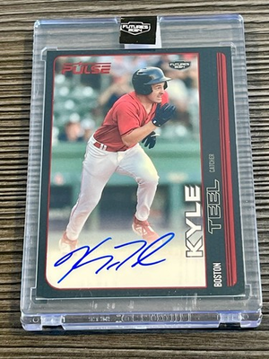 #ad Kyle Teel 2024 Pulse Futures Red On Card Autograph RC White Sox Team Italy 55 65 $29.99