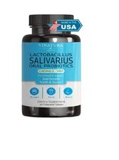 Lactobacillus Salivarius Oral Probiotics - for Mouth Bad Breath, Dental Probioti