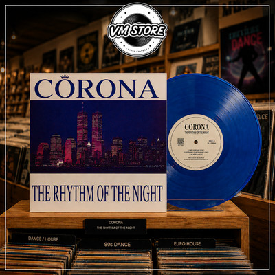 Krone - The Rhythm Of The Night - Vinyl 12'' Blau - Neu Sealed