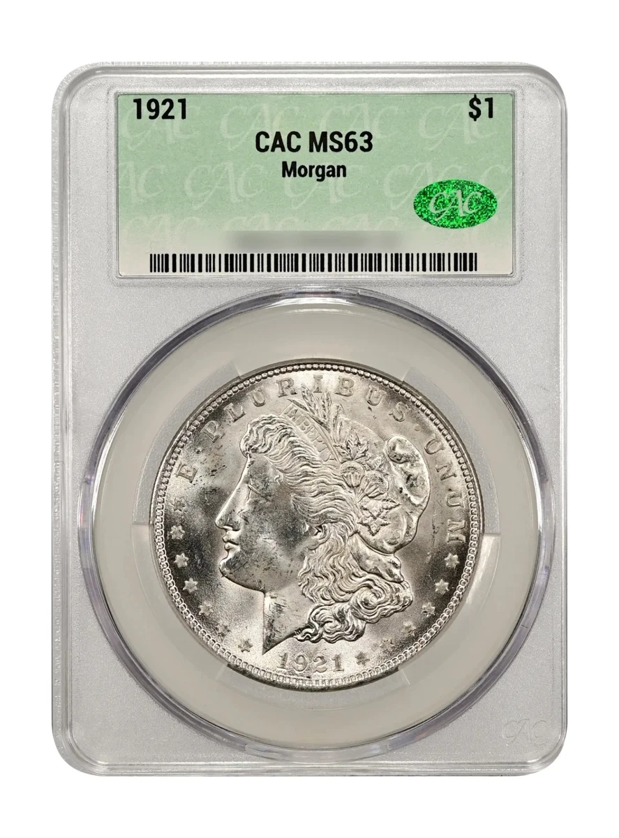 MS 63 Graded 1921 Year Morgan US Dollars (1878-1921) for sale | eBay