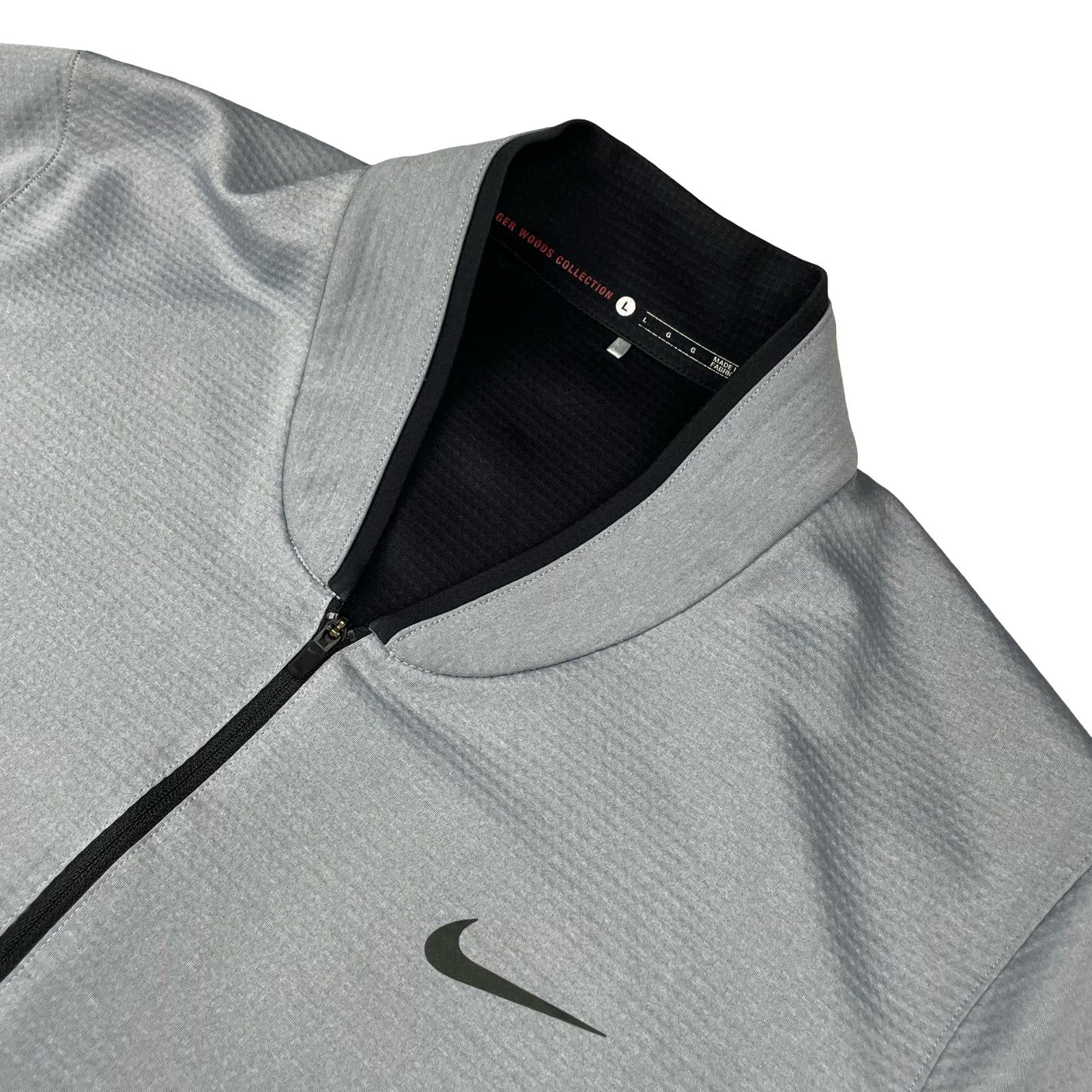 Men's 1/4 Zip Performance Pullover Gray &bull; 639817 &bull; Large