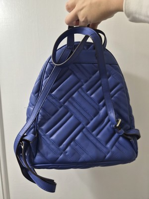 Michael Kors Navy Quilted Backpack Casual Backpack Michael Kors 35R5S6HB6V-NAVY Blue 30 x 24 x  main image 4
