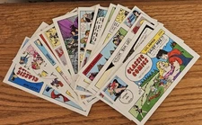 Full Set of 20 Classic Comics FDC, Hand-Painted COLLINS, 3000a-t