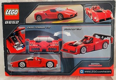 LEGO Racers: 8652 Enzo Ferrari 1:17 Factory Sealed Box Free