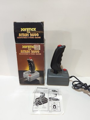 Vintage Atari 2600 two button joystick (Model 1160) In box with