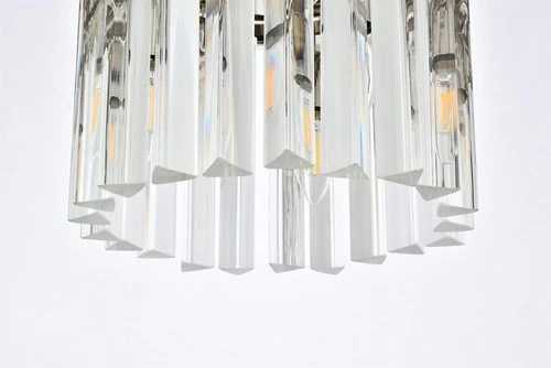 Elegant Lighting Sydney 12" 3 Light Royal Crystal Chandelier - Picture 8 of 9