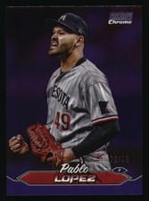 2024 Stadium Club #154 Pablo López Purple Foil #/75