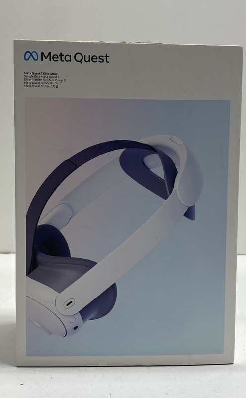 Meta Quest 3 Elite Strap Adjustable Ergonomic Head Strap Accessory New Sealed