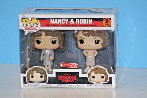 Stranger Things Nancy And Robin 2 Pack Funko Pop