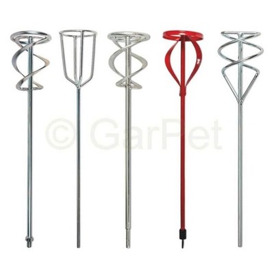 Rührstab SDS Sechskant M14 Mischer Mörtel Gips Farb Rührer Mixer Quirl Wendel