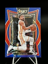 2024-25 Select Concourse Blue & Red Prizm Trae Young #63 Hawks