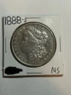 1888-S MORGAN SILVER DOLLAR XF/AU DETAILS TOUGH DATE SAN FRANCISCO MINT