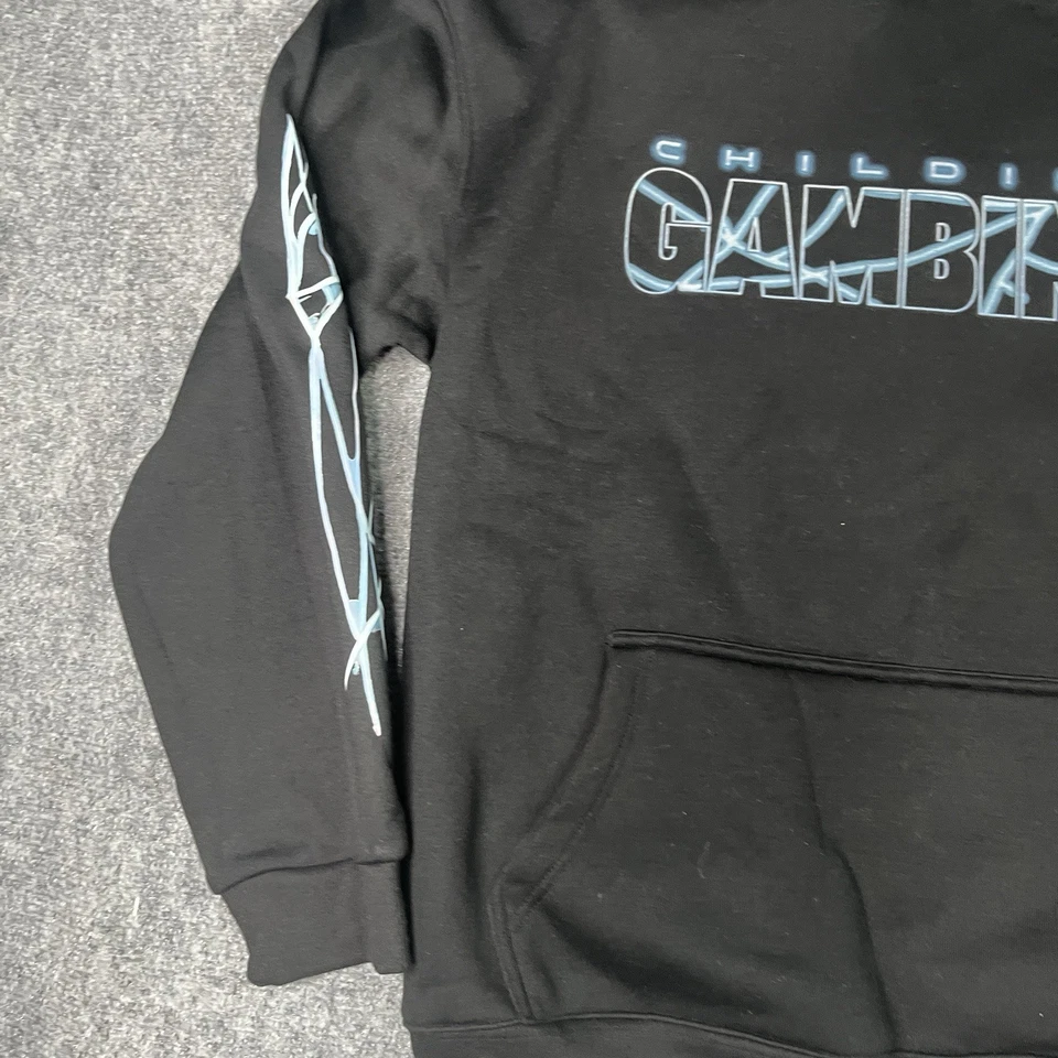 RARO Childish Gambino The New World Tour Hoodie Masculino Grande Merch Preto Concerto - Imagem 4 de 4