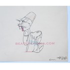BUGS BUNNY DRAWING-CEL-ANIMATION ART,CARTOON,COMIC ART,POP ART,COMICS,DISNEY-TV — photo 1