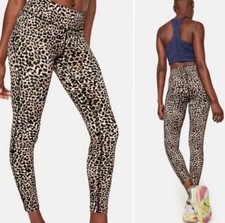 Outdoor Voices TechSweat 7/8 Flex Leggings Leopard Cheetah Print NWOT Size S
